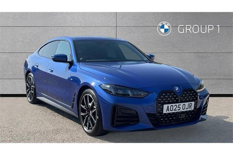 Blue New 2025 BMW 420 M Sport Coupe | £44,450 (Super price) - Image 1/4