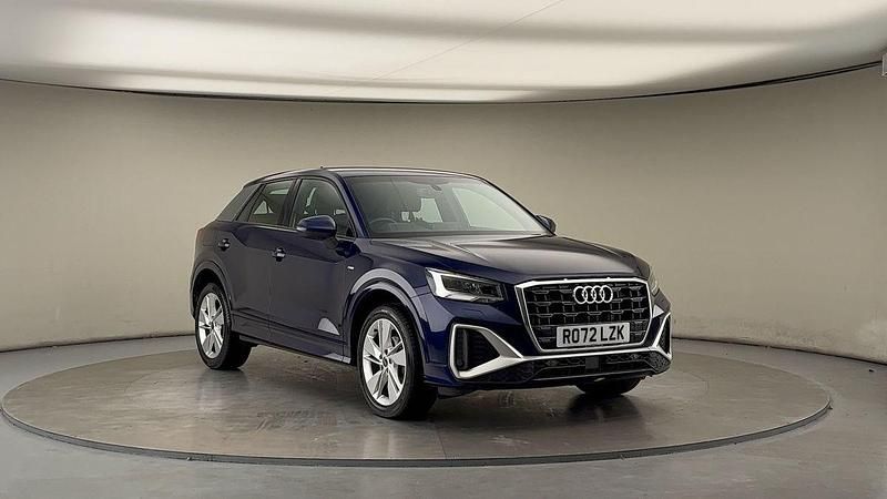 Navarra blue Used 2022 Audi Q2 S-Line SUV | £19,250 (Fair price) - Image 1/4