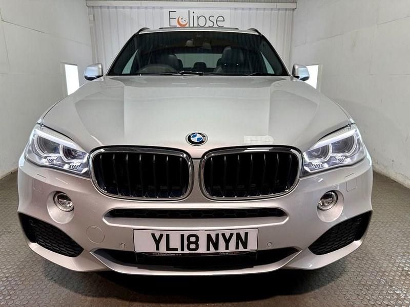 Used BMW X5 M Sport 258 HP (189 kW) 2018 Silver SUV