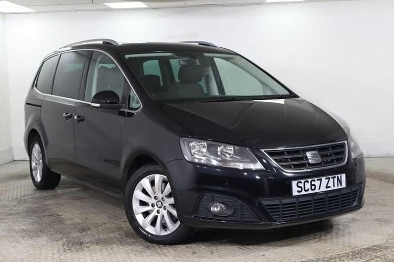 Black Used 2017 Seat Alhambra SE MPV | £12,475 (Good price) - Image 1/1