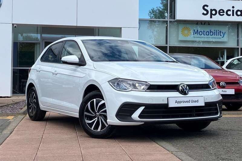 White Used 2023 VW Polo Life Hatchback | £16,595 (Good price) - Image 1/4