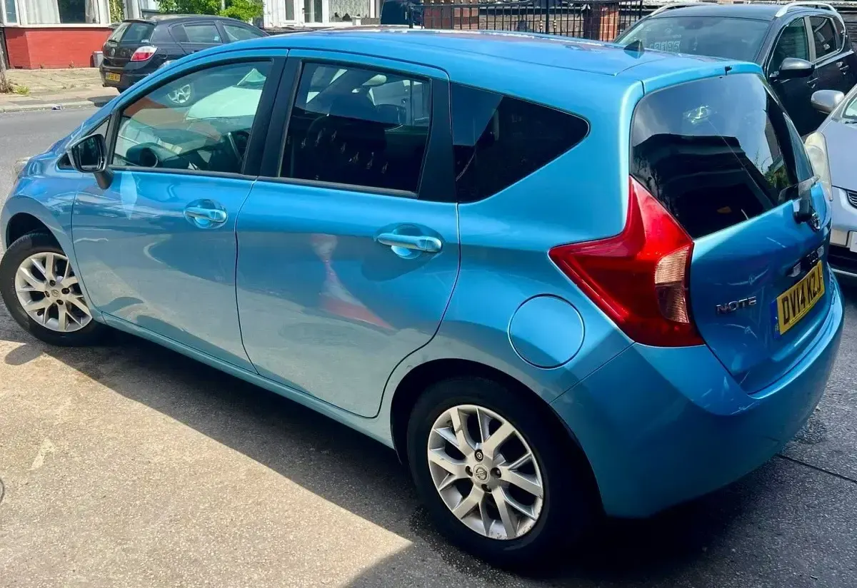 Used Nissan Note Acenta Premium 2014 Blue Hatchback