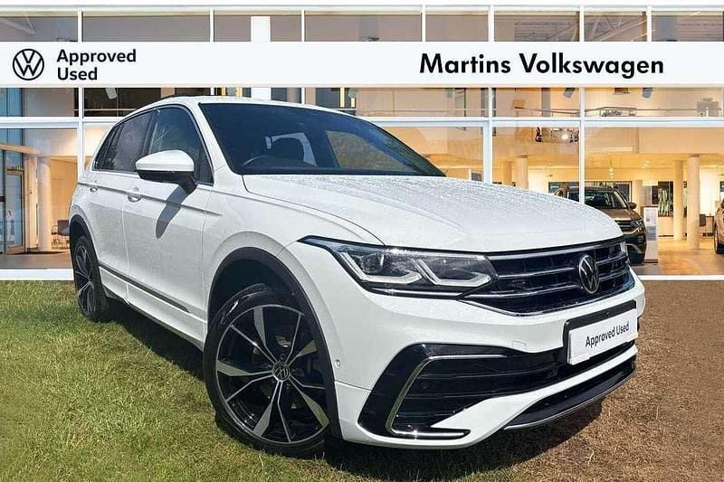 White Used 2023 VW Tiguan R-line SUV | £29,995 (Fair price) - Image 1/4
