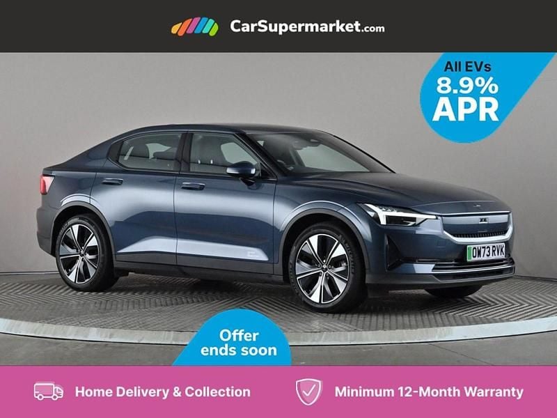 Blue Used 2024 Polestar 2 Standard Range Single Motor Sedan | £23,197 (Fair price) - Image 1/3