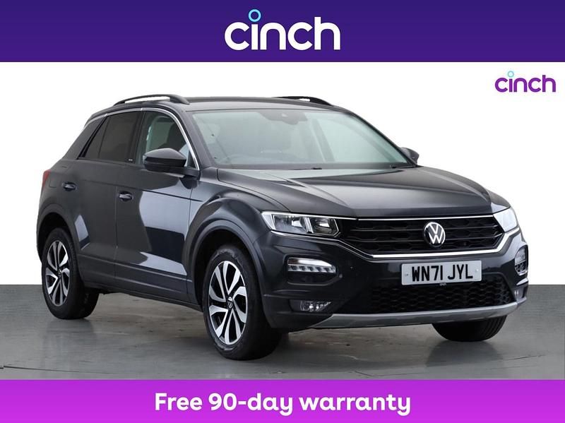 Grey Used 2021 VW T-Roc Active SUV | £18,749 (Fair price) - Image 1/3