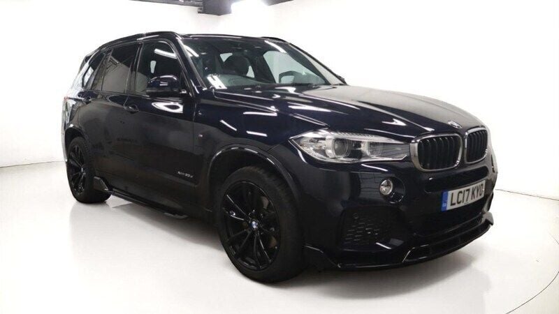 Black Used 2017 BMW X5 M Sport SUV | £23,970 (Good price) - Image 1/4