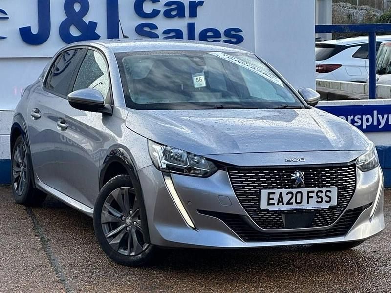 Used Peugeot e-208 Allure 100 kW (136 HP) 2020 Grey Hatchback