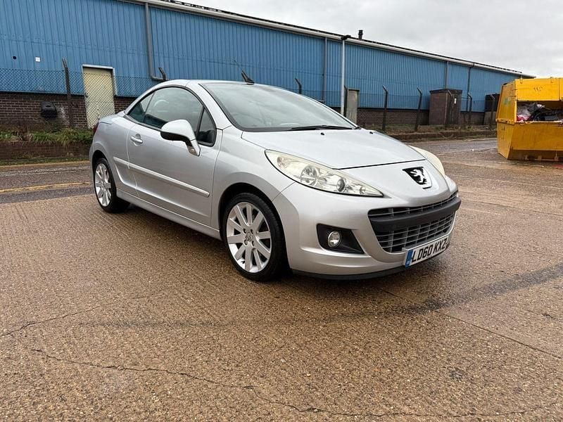 Silver Used 2010 Peugeot 207 CC GTi Cabriolet | £2,940 (Fair price) - Image 1/4