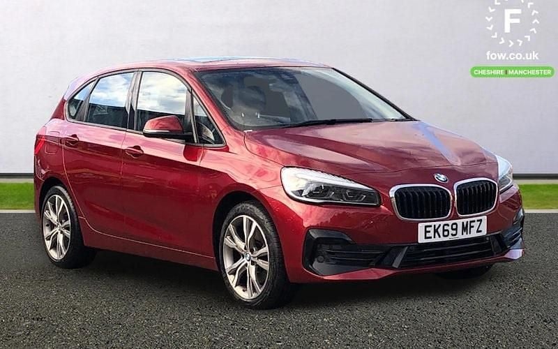 Red Used 2019 BMW 225 Active Tourer Sport Line MPV | £14,299 (Fair price) - Image 1/4