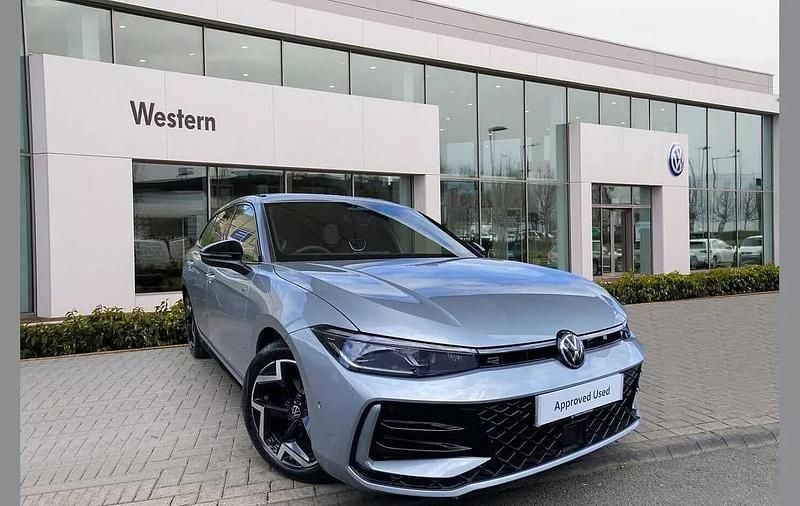 Silver New 2025 VW Passat R-line Estate | £35,899 (A bit pricey) - Image 1/4