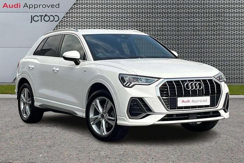 White Used 2023 Audi Q3 S-Line SUV | £29,000 (Good price) - Image 1/4