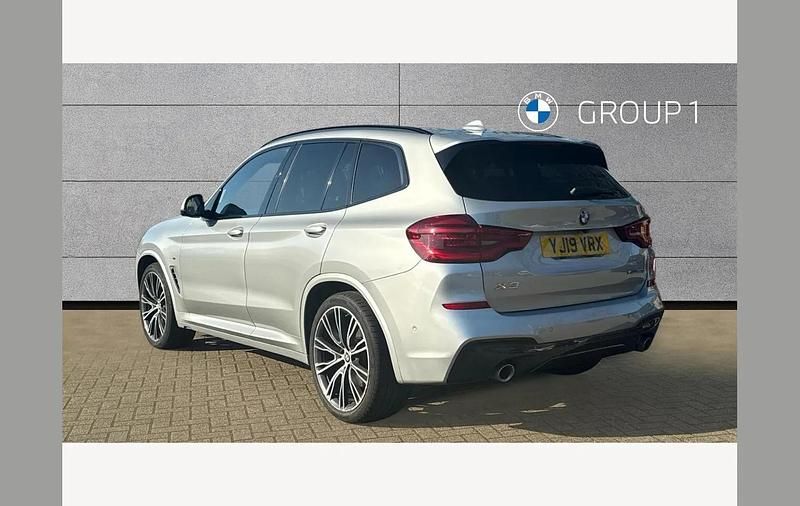 Used BMW X3 M Sport 187 HP (137 kW) 2019 Silver SUV