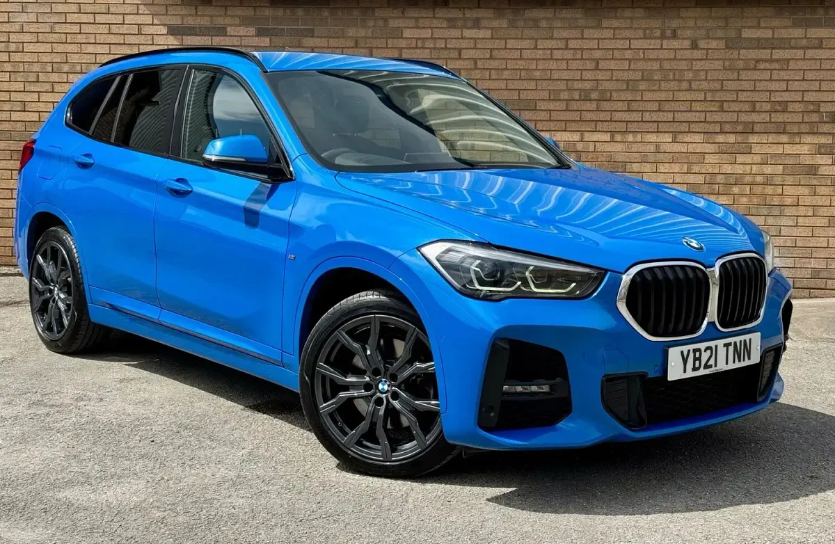 Used BMW X1 M Sport 216 HP (158 kW) 2021 Blue SUV