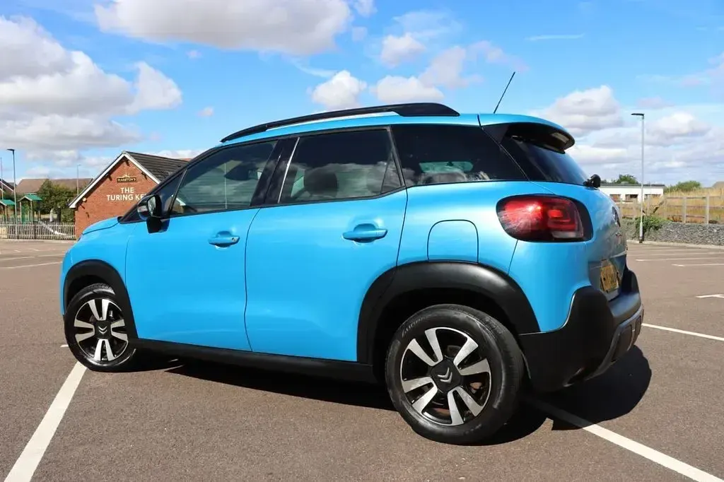 Used Citroën C3 Aircross Feel 80 HP (58 kW) 2018 Blue SUV