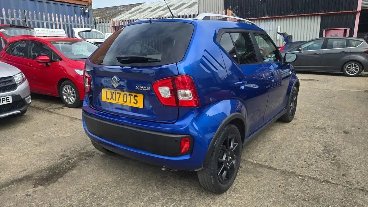Used Suzuki Ignis SZ-T 90 HP (66 kW) 2017 Blue SUV