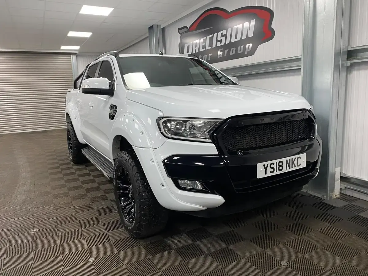 Used Ford Ranger Wildtrack 200 HP (147 kW) 2018 White Pickup