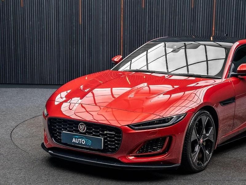 Used Jaguar F-Type R-Dynamic 300 HP (220 kW) 2021 Red Coupe