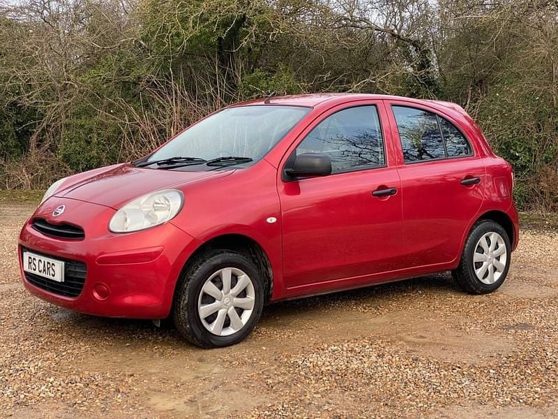 Used Nissan Micra Visia 2011 Red Hatchback