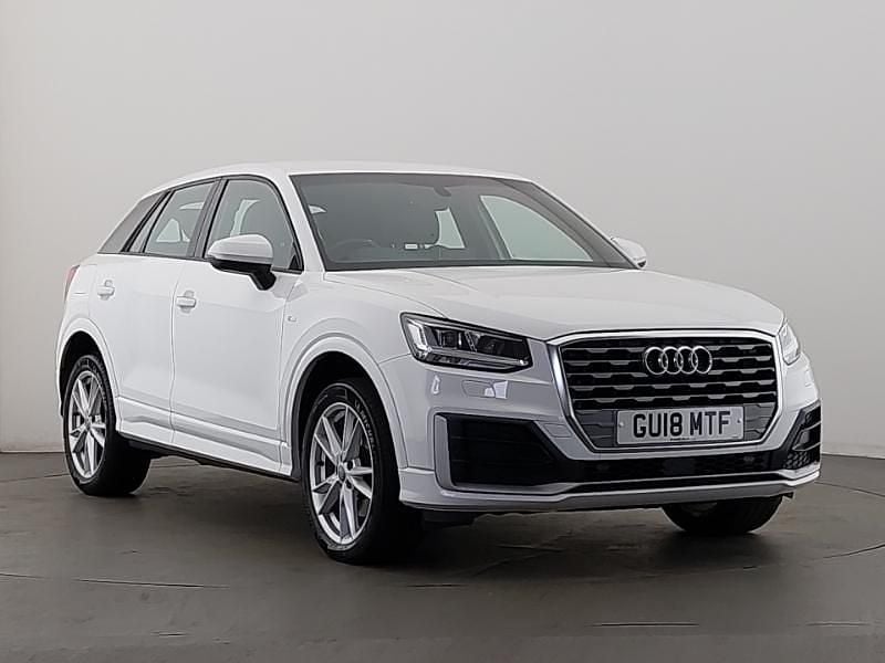 White Used 2018 Audi Q2 S-Line SUV | £15,498 (Fair price) - Image 1/4