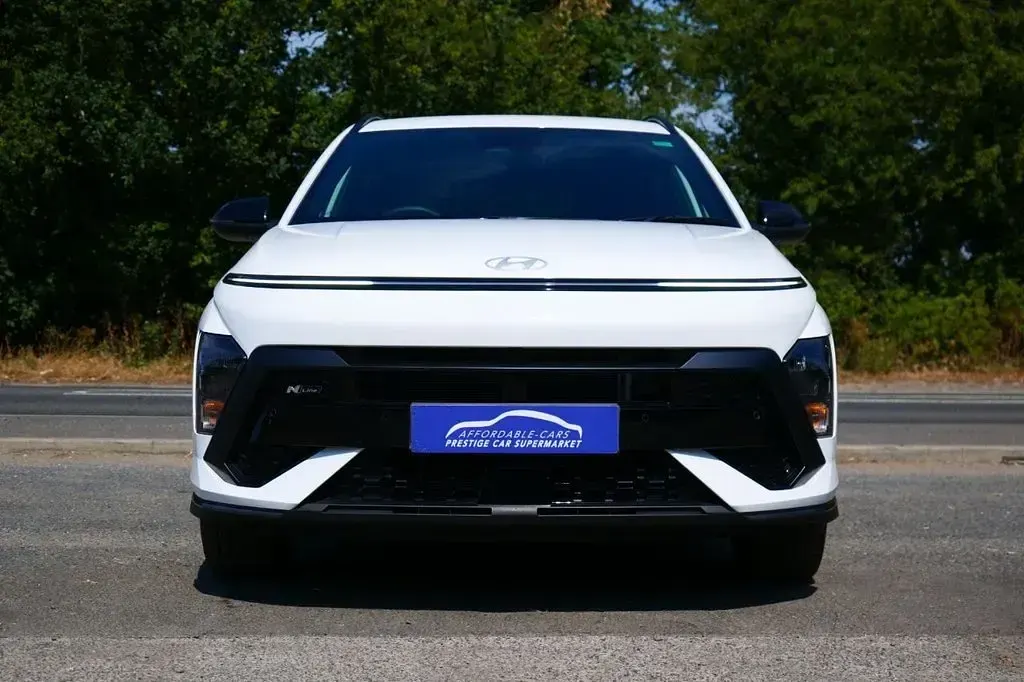 Used Hyundai Kona N Line 138 HP (101 kW) 2025 White SUV