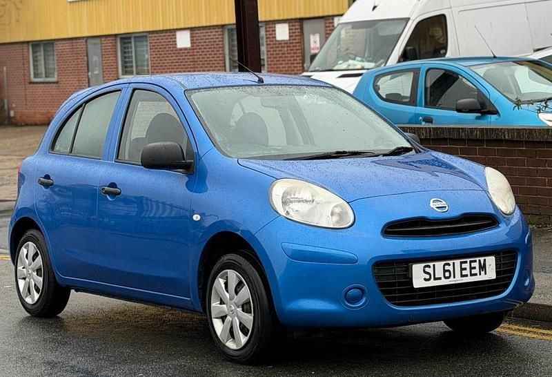 Used Nissan Micra Visia 2011 Blue Hatchback