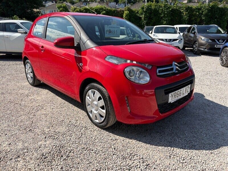 Red Used 2015 Citroën C1 Feel Hatchback | £4,995 (Fair price) - Image 1/4