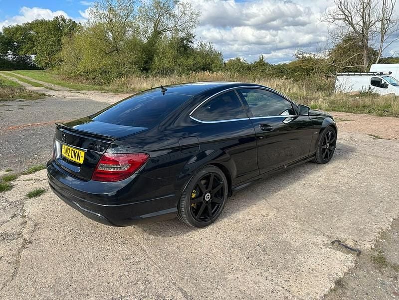 Used Mercedes C250 AMG 2012 Black Coupe