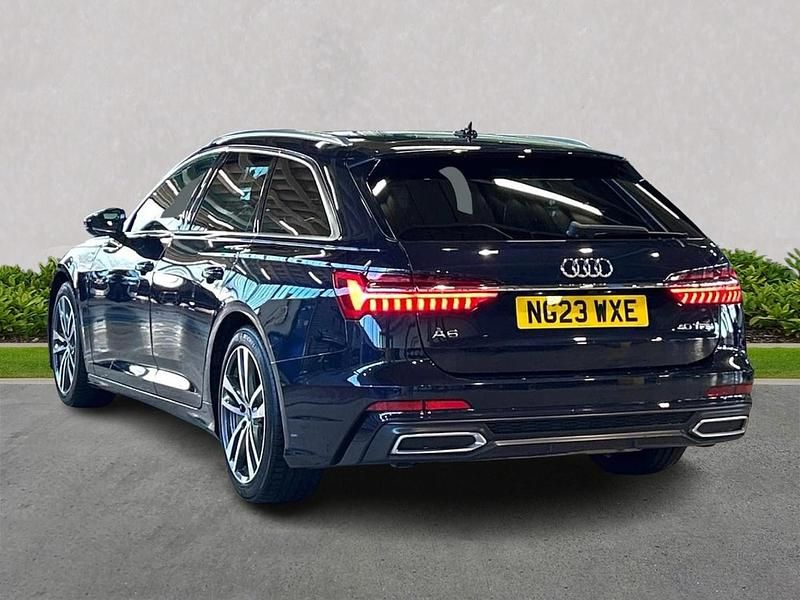 Used Audi A6 S-Line 204 HP (150 kW) 2023 Blue Estate