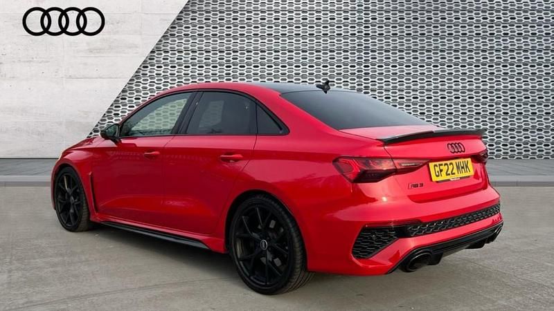 Used Audi RS3 Comfort 400 HP (294 kW) 2022 Red Sedan