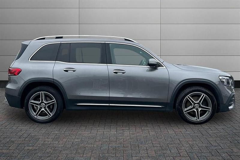 Used Mercedes GLB200 AMG Line Premium 163 HP (119 kW) 2021 Mountain grey SUV