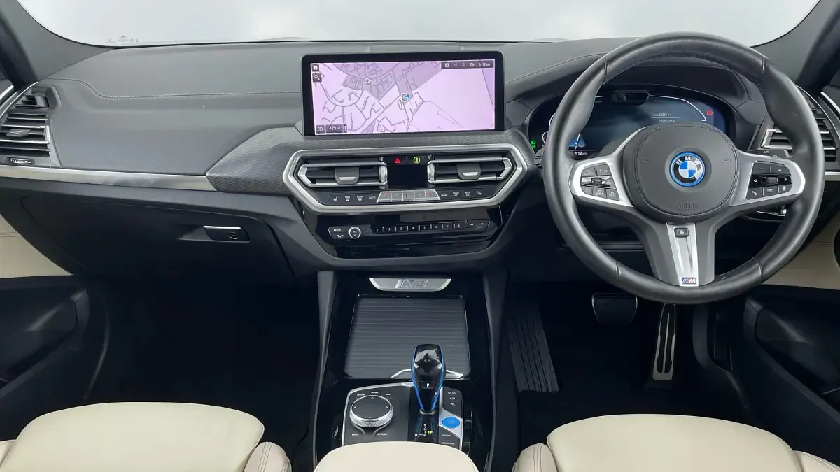 Used BMW iX3 M Sport 210 kW (286 HP) 2022 Phytonic blue SUV