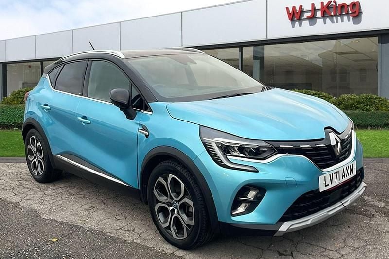 Blue/black Used 2021 Renault Captur Version S SUV | £13,495 (Fair price) - Image 1/3