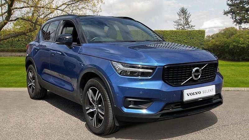 Blue Used 2021 Volvo XC40 R-Design SUV | £27,950 (Fair price) - Image 1/4