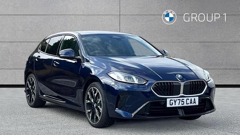 Blue New 2025 BMW 120 M Sport Hatchback | £31,995 (Expensive) - Image 1/4