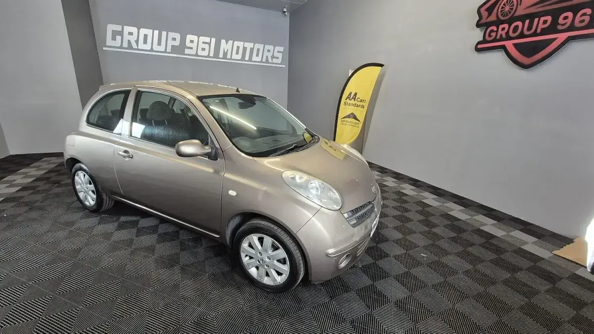 Used Nissan Micra 88 HP (64 kW) 2005 Beige Hatchback