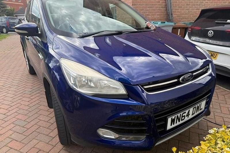 Used Ford Kuga Titanium 163 HP (119 kW) 2014 Blue SUV