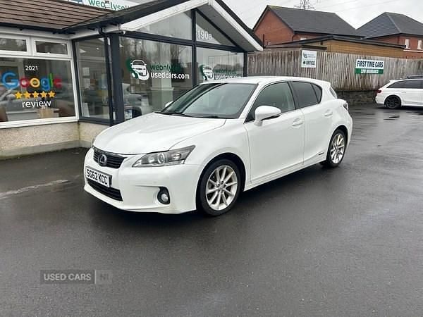 Used Lexus CT200h 2012 White Hatchback