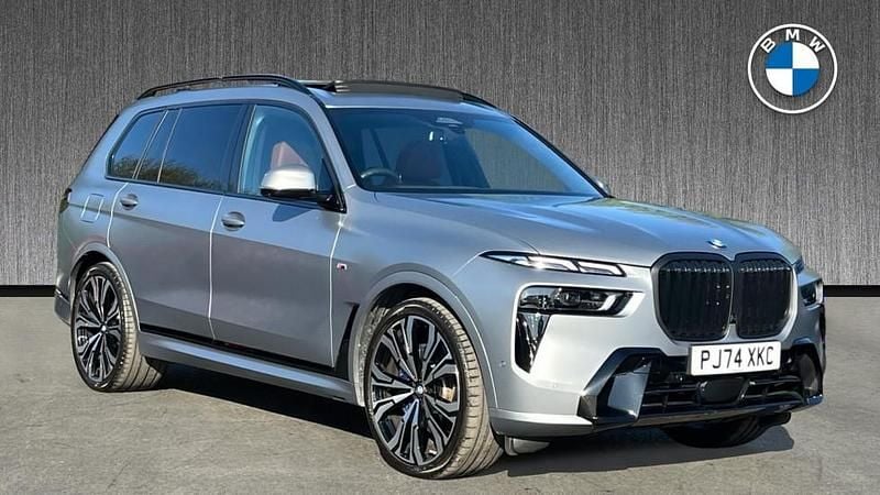 Grey Used 2025 BMW X7 M Sport SUV | £75,399 (Good price) - Image 1/4