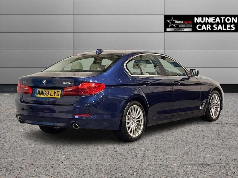 Used BMW 530e Comfort Edition 2019 Blue Sedan