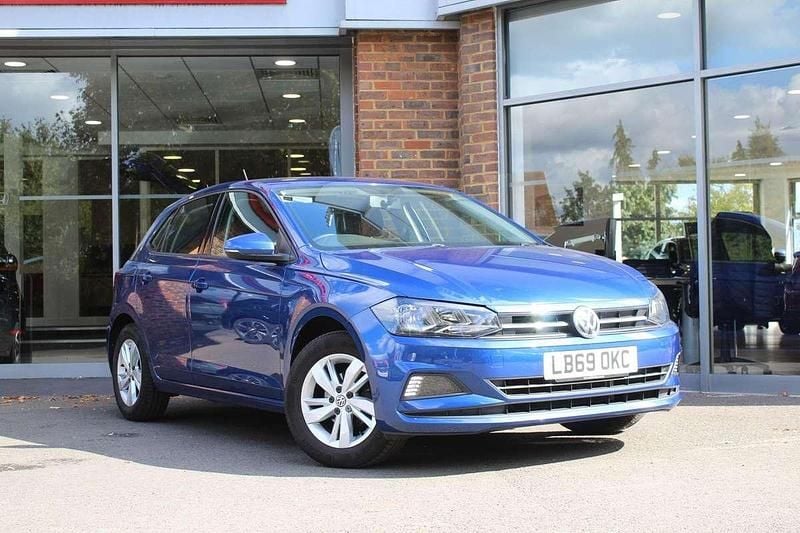 Blue Used 2019 VW Polo SE Hatchback | £12,250 (Fair price) - Image 1/3