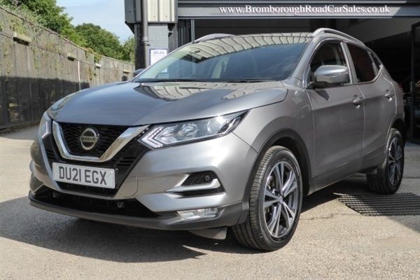 Gunmetal grey Used 2021 Nissan Qashqai N-Connecta SUV | £18,495 (Fair price) - Image 1/1