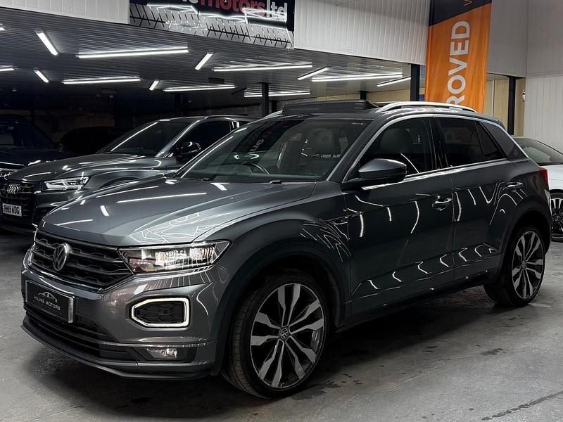 Used VW T-Roc R-line 150 HP (110 kW) 2019 Grey SUV