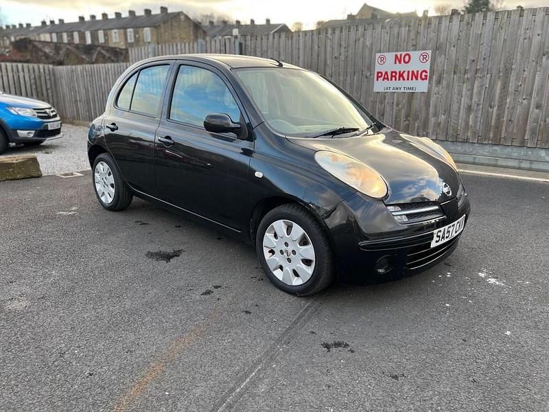 Used Nissan Micra 79 HP (58 kW) 2007 Black Hatchback