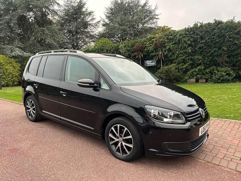 Black Used 2012 VW Touran SE MPV | £4,790 (A bit pricey) - Image 1/4