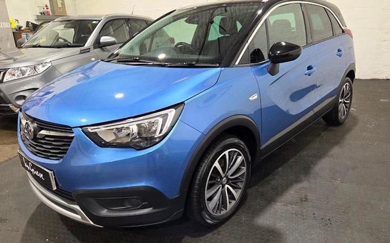 Used Vauxhall Crossland X Elite 131 HP (96 kW) 2019 Blue SUV