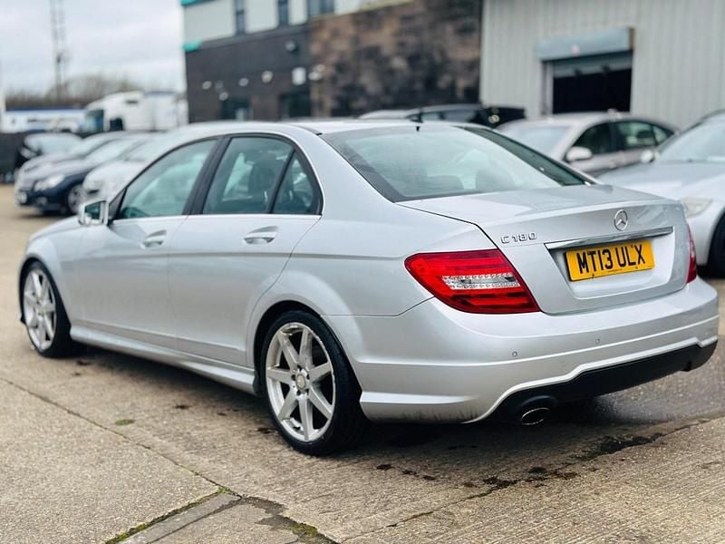 Used Mercedes C180 AMG 2013 Silver Sedan