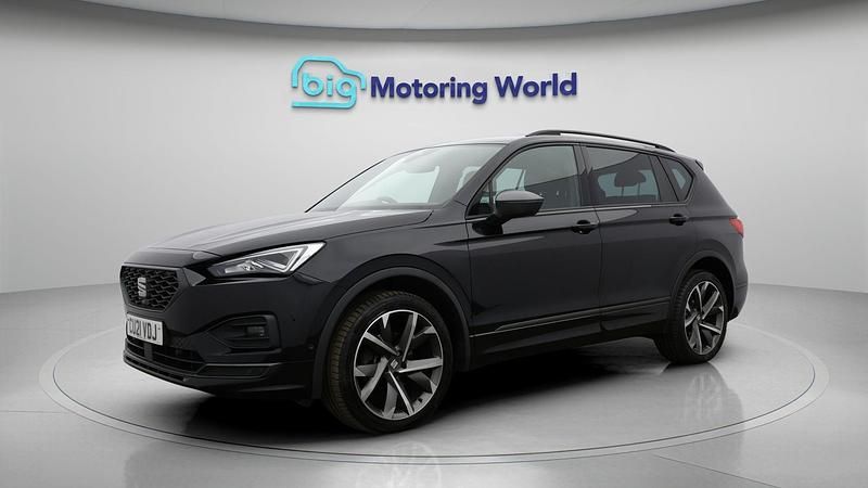 Used Seat Tarraco FR Sport 150 HP (110 kW) 2021 Black SUV
