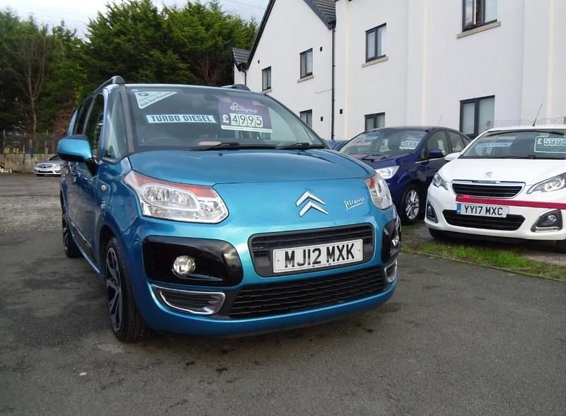 Used Citroën C3 Picasso Exclusive 90 HP (66 kW) 2012 Blue MPV