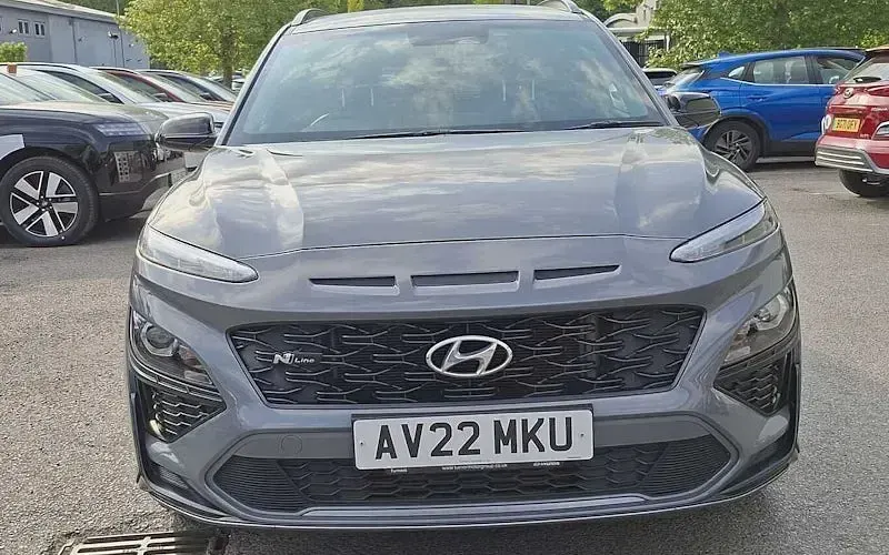 Gebraucht Hyundai Kona N Line 120 PS (88 kW) 2022 Grau SUV