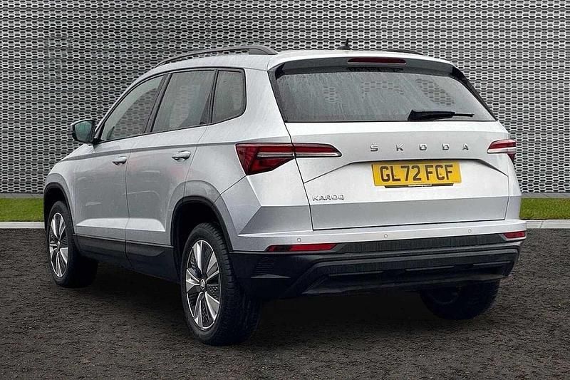 Used Skoda Karoq SE Drive 110 HP (80 kW) 2022 Brilliant silver metallic SUV